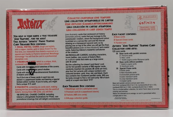Asterix Infinito Treasure Box (Panini 2025) Trading Cards