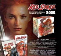 Display CASE Dynamite Red Sonja Deluxe Ultra-Premium Trading Cards 2025