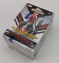 Topps Chrome Deadpool Blaster Box Marvel Trading Cards 2025