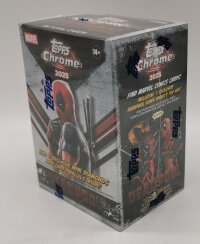 Topps Chrome Deadpool Blaster Box Marvel Trading Cards 2025
