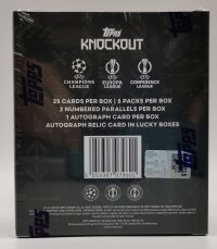 Topps UCC Champions League Knockout Soccer Box 2025-26