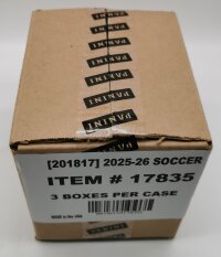 CASE Panini Noir Road to FIFA World Cup Soccer Hobby Box...
