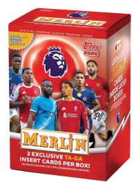 Topps Premier League Merlin Blaster Soccer Box...