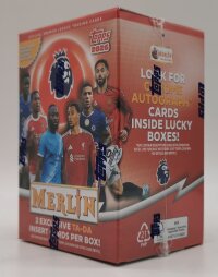 Topps Premier League Merlin Blaster Soccer Box...