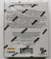Panini Pitch Kings Soccer Hobby International Box 2025-26