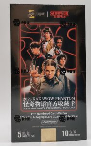 Kakawow Stranger Things Phantom Trading Cards Hobby Box 2026