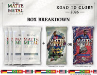 Wild Card Matte Metal Soccer: Road To Glory Box 2026