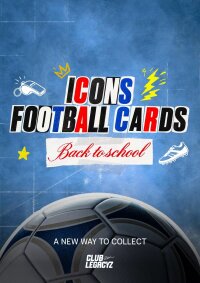 Club Legacyz Icons Soccer 5 Fifth Edition Back to School Hobby Box 2026