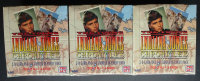 3x The Young Indiana Jones Chronicles Trading Card Hobby Box 1992