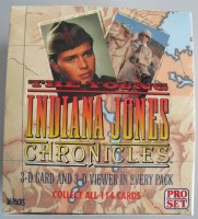3x The Young Indiana Jones Chronicles Trading Card Hobby Box 1992