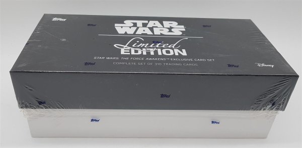 Topps Star Wars The Force Awakens Limited Edition Set Box only 1000 sets!!!