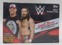 WWE Topps Wrestling 2017 Trading Card Box WWE Blaster1 Relic per Box