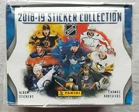 Panini NHL Hockey Eishockey Sticker 2018-19 Box  50 Packs a 5 Sticker + 1 Album