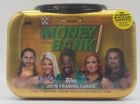 Topps WWE Wrestling Money in the Bank Tin Box 2019