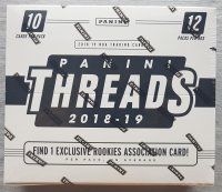 Panini Threads Basketball NBA Jumbo Fat Pack 2018/19 Box Trading Cards