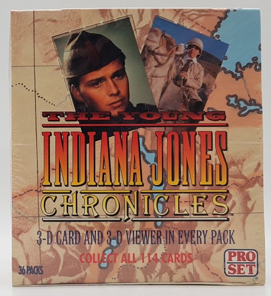 The Young Indiana Jones Chronicles Trading Card Hobby Box 1992