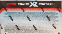 Panini XR Football Hobby Box NFL 2020 