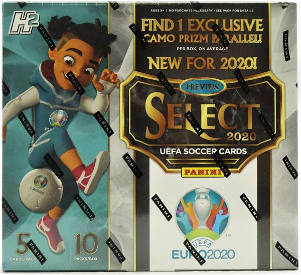 Panini Euro Select Fu&szlig;ball Soccer Hybrid Box 2020